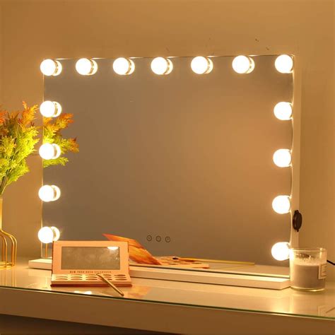 big light up makeup mirror